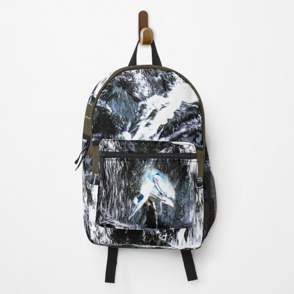 Item preview, Great Blue Heron Waterfall designed and sold by VeganBear.