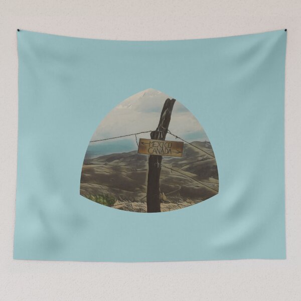 Item preview, Pacific Crest Trail Mexico to Canada sign Art designed and sold by Deedy  Studio.