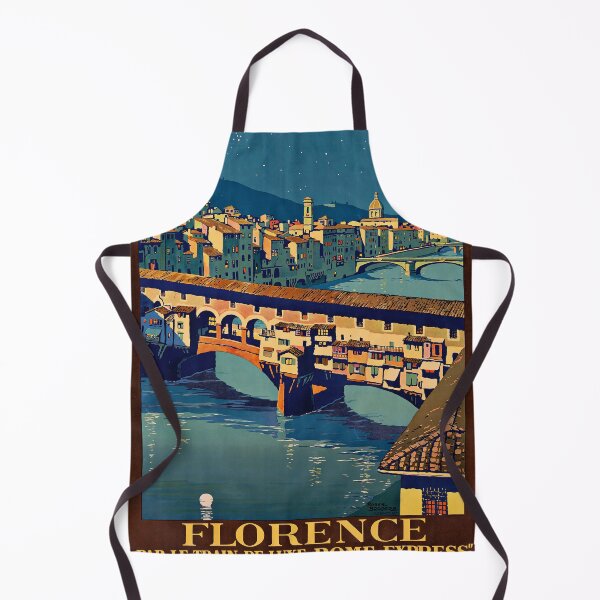 Item preview, Vintage Travel Poster - ROGER BRODERS 1921 - FLORENCE PAR LE TRAIN DE LUXE ROME EXPRESS - PLM designed and sold by Gin Neko.