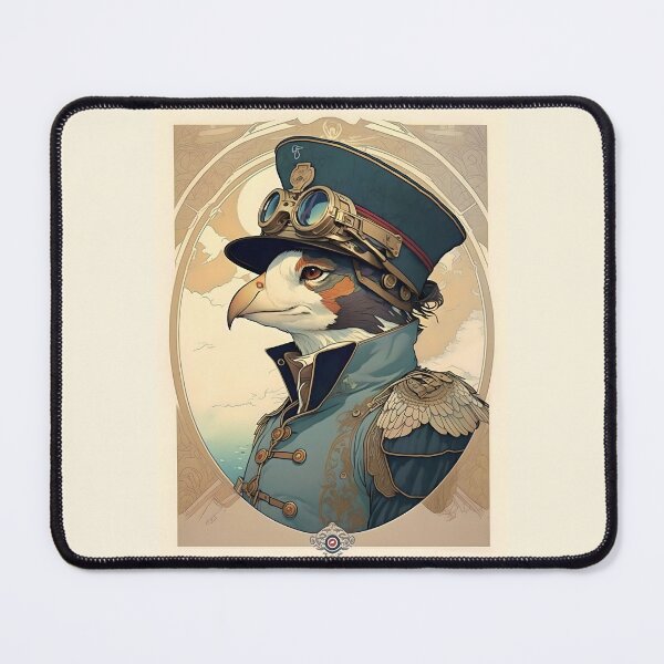 Item preview, Anthropomorphic Victorian Puffin Pilot designed and sold by entwithanaxe.