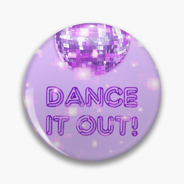 Item preview, Dance It Out fun retro typography designed and sold by Glimmersmith.