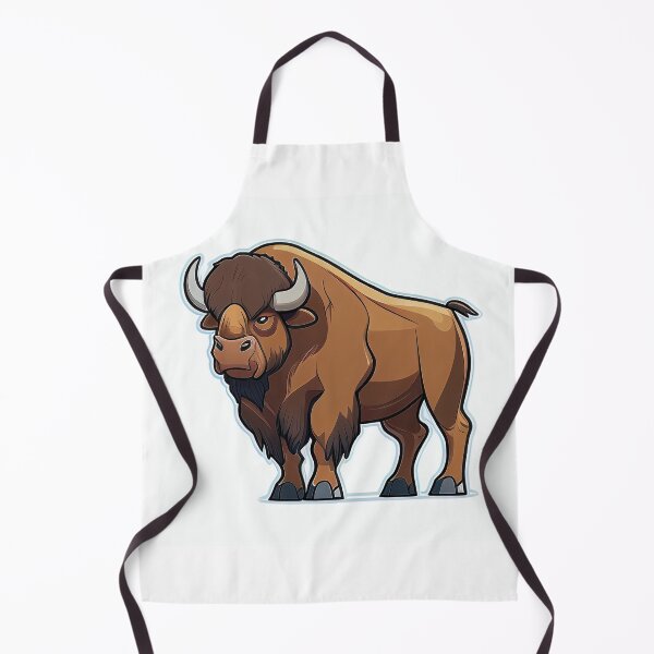 Item preview, Standing large buffalo designed and sold by Neonmountain.