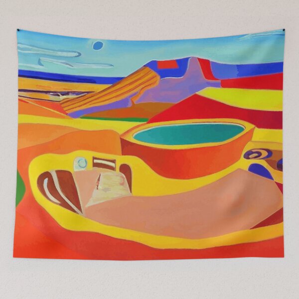 Item preview, Abstract Coober Pedy Desert #2 designed and sold by wwlmerch.