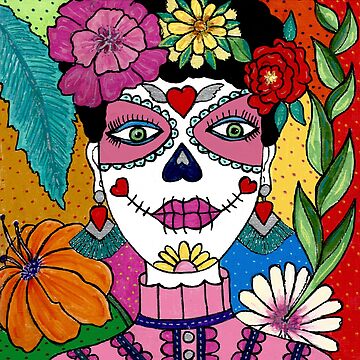 Artwork thumbnail, Sugar Skull Pink by FunkyAdicom
