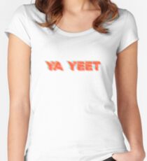 Camiseta entallada de cuello redondo Ya Yeet