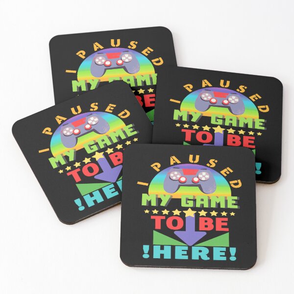 Item preview, I Paused My Game To Be !Here! designed and sold by Giulivo Store Graphic.