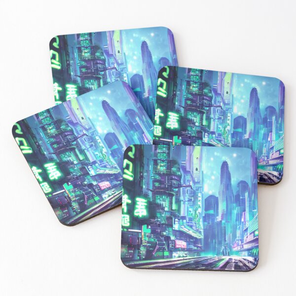Item preview, Futuristic City designed and sold by Lil-Bit-Batty.