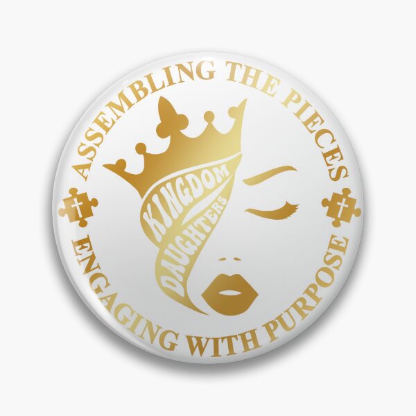 Artikelvorschau, Kingdom Daughters – Engaging With Purpose – Kreuzpuzzleteile entworfen und verkauft von 4wordsmovement.