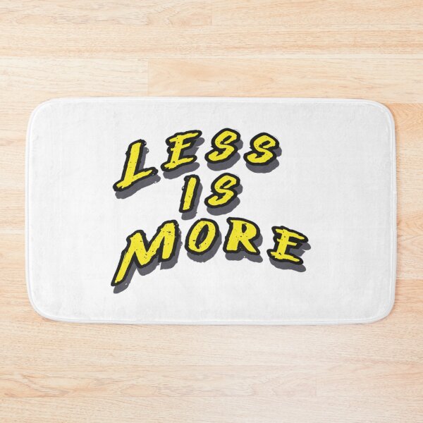 Item preview, Less is More  designed and sold by BareNirvana.