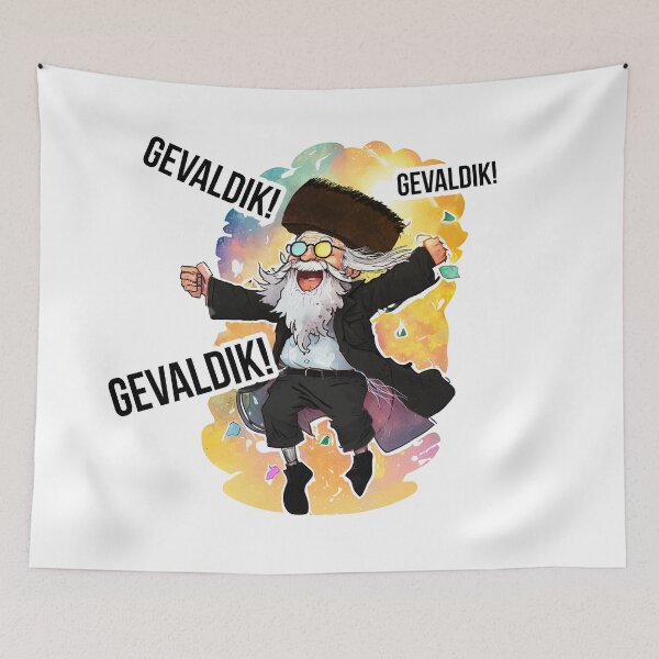 Item preview, Gevaldik - Dancing Chossid Hassid designed and sold by Shmueli Bell.