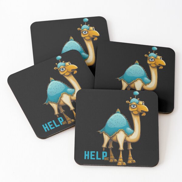 Item preview, cute Camel help me designed and sold by Pawtastic Prints.