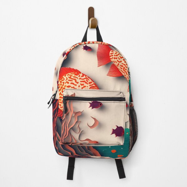 Item preview, Fish Swimming in Paper art style designed and sold by FormFinder.