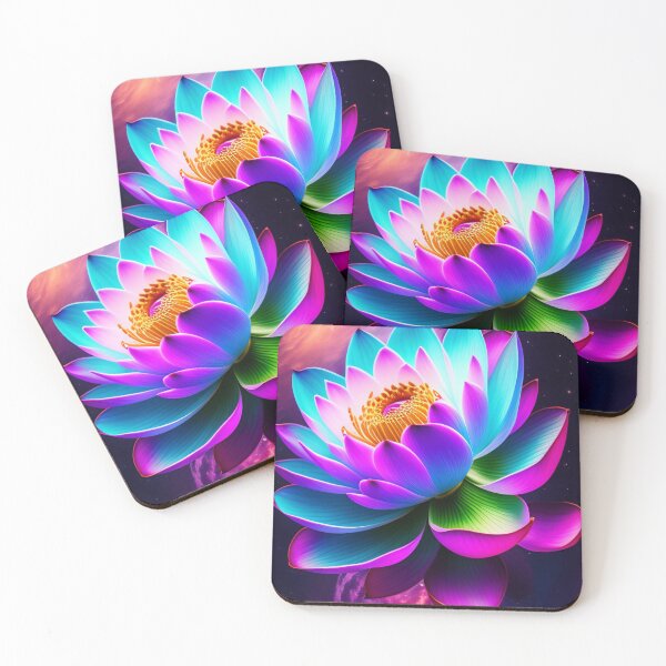 Item preview, Serene Lotus Blossom: A Harmony of Pink and Blue designed and sold by Athena Milonas.
