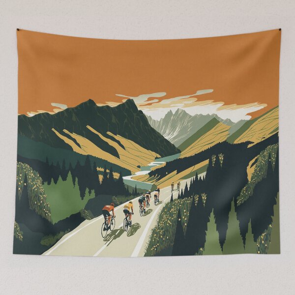 Item preview, Cycling Squad - Road Mountain designed and sold by BrunoAfonso.