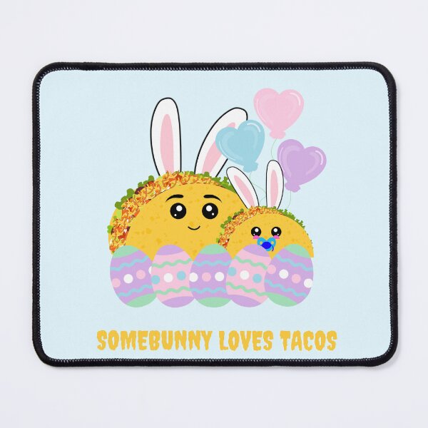Item preview, Somebunny loves tacos - Cute Baby boy and Dad Easter tacos designed and sold by CuddlyPeas.