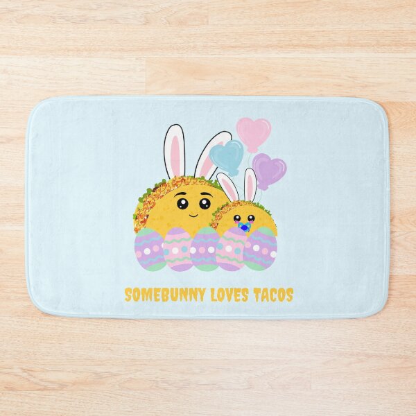 Item preview, Somebunny loves tacos - Cute Baby boy and Dad Easter tacos designed and sold by CuddlyPeas.
