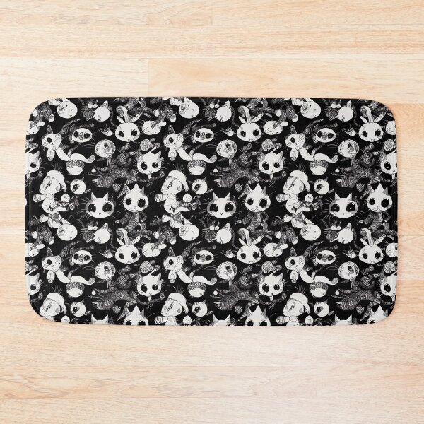 Item preview, Ghost Cats Pattern designed and sold by KookyKaboodle.