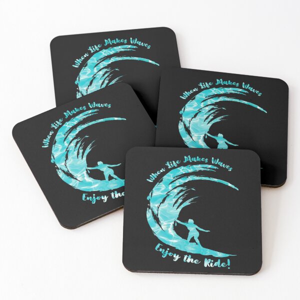 Item preview, When Life Makes Waves Enjoy the Ride designed and sold by Caregiverology.