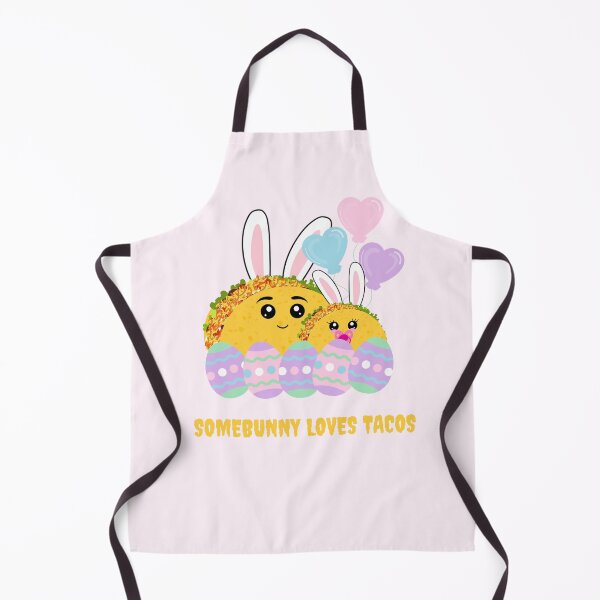 Item preview, Somebunny loves tacos - Cute Baby girl and Dad Easter tacos designed and sold by CuddlyPeas.