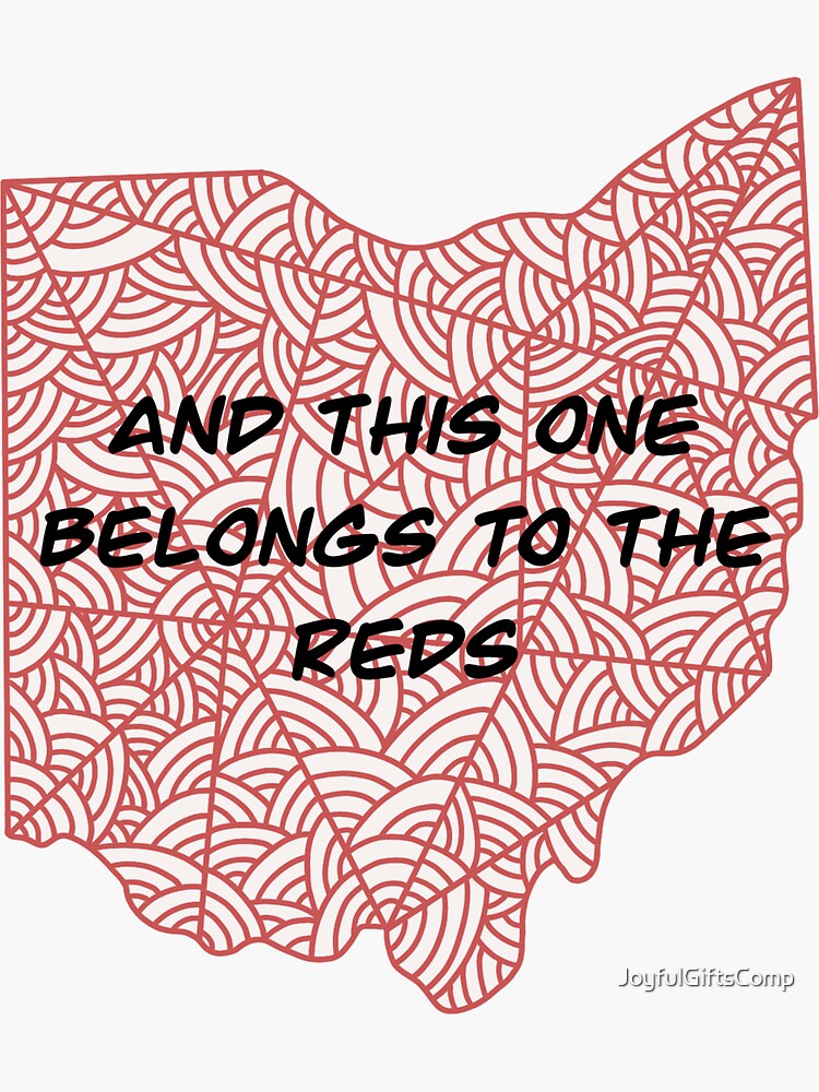 Cincinnati Reds Stickers for Sale