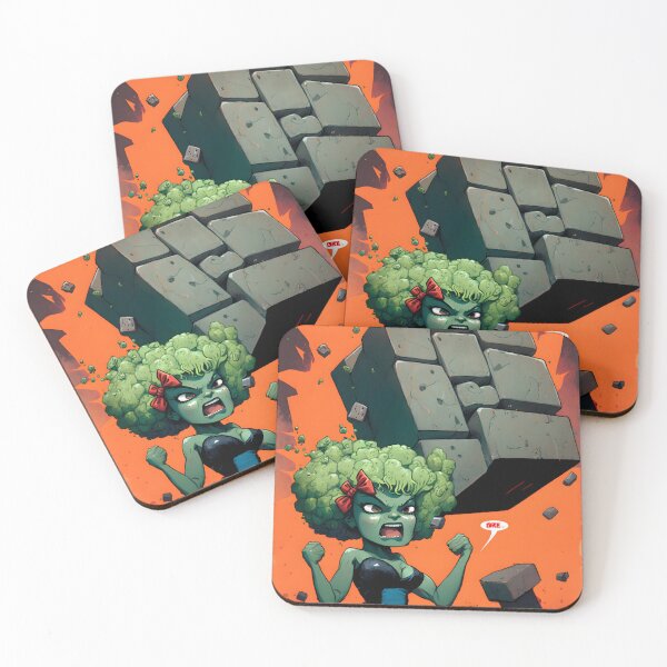 Item preview, "Broccolina" - a fierce and powerful broccoli woman! v2331 designed and sold by V-A-H.