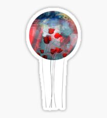 Tulipanes red Sticker