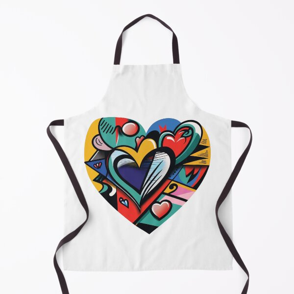 Item preview, Art style colorful heart, fan art designed and sold by GeekLabz.