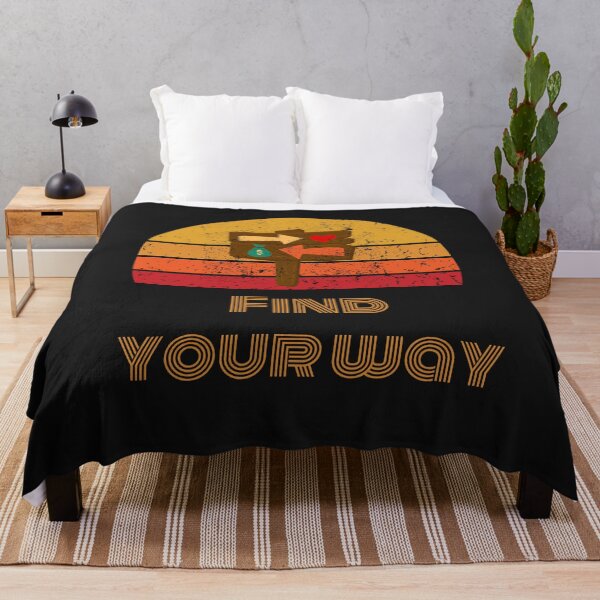 Item preview, Find Your Way Money Heart Retro Sunset Vintage Style designed and sold by FreeMind-Design.