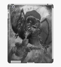 Marine Military Fighting a massive alien ant. No match for this tough amy soldier. I LOVE THE CORPS best selling, top selling Redbubble art iPad Case/Skin