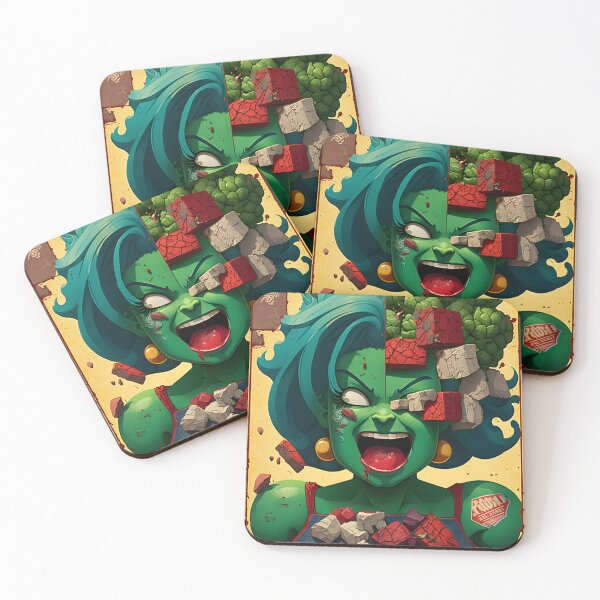 Item preview, "Broccolina" - a fierce and powerful broccoli woman! v2337 designed and sold by V-A-H.