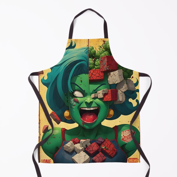 Item preview, "Broccolina" - a fierce and powerful broccoli woman! v2337 designed and sold by V-A-H.