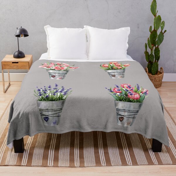 Aperçu de l'œuvre Fleurs aquarelles set 2 créée et vendue par neteor.