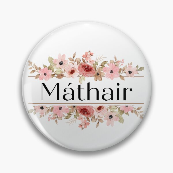 Item preview, Máthair Mothers Day Gaeilge Irish Pink Flowers  designed and sold by Irishprints.