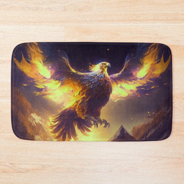 Item preview, Gold Fiery Phoenix designed and sold by Healio2.