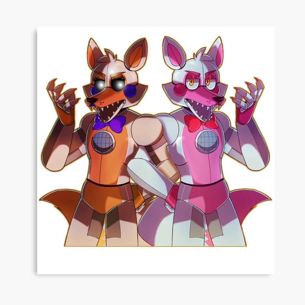 Funtime Foxy and Lolbit