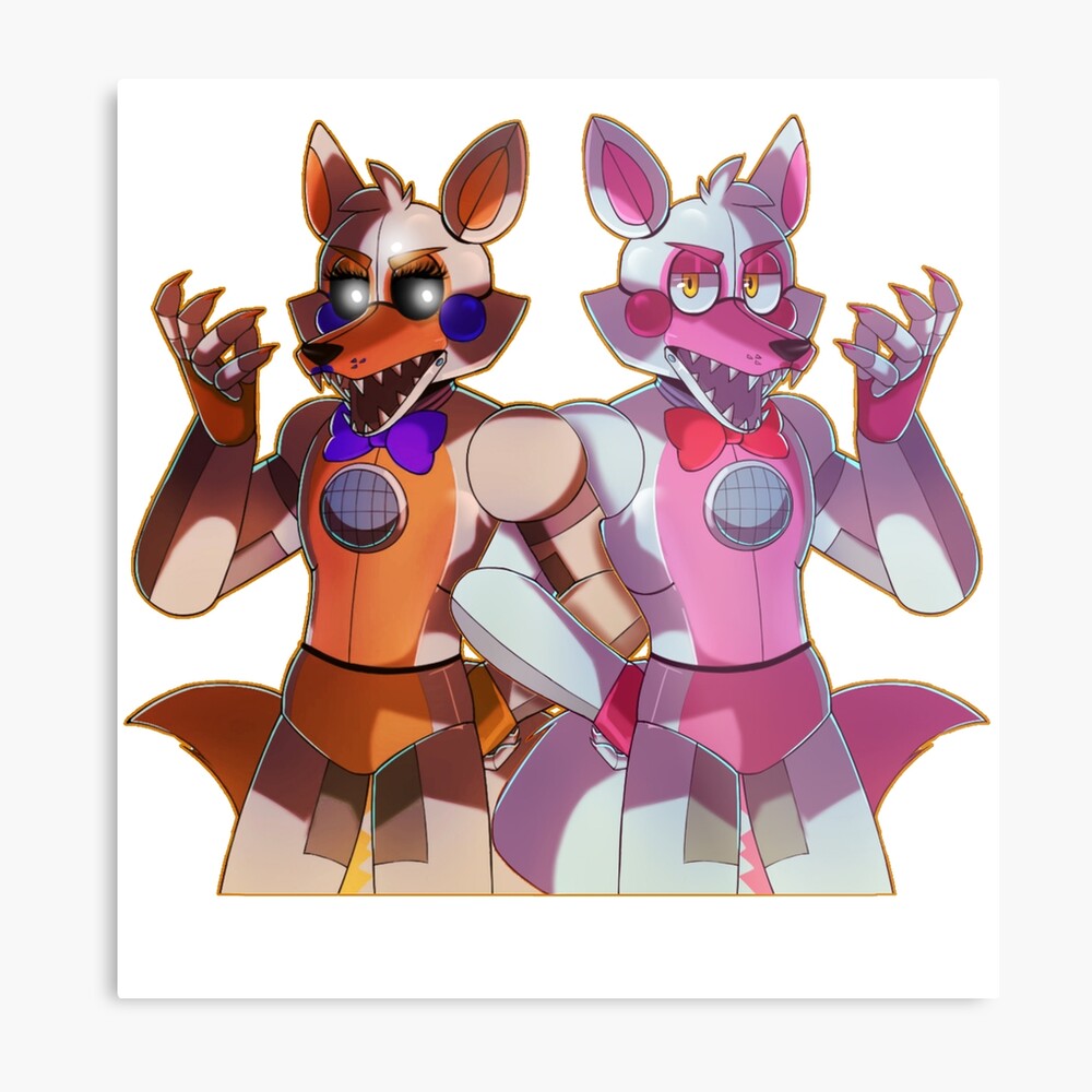 Funtime Foxy and Lolbit