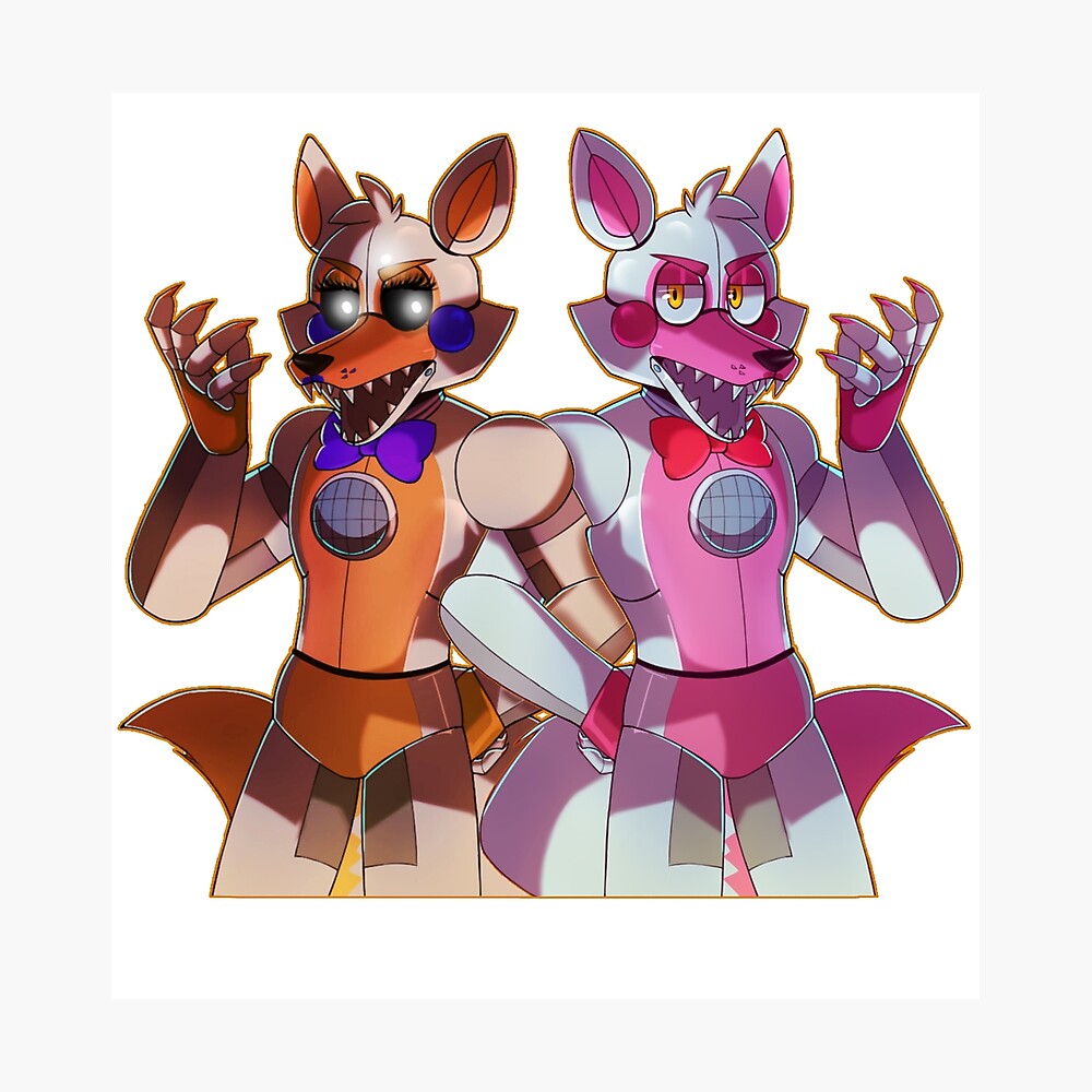 Funtime Foxy and Lolbit