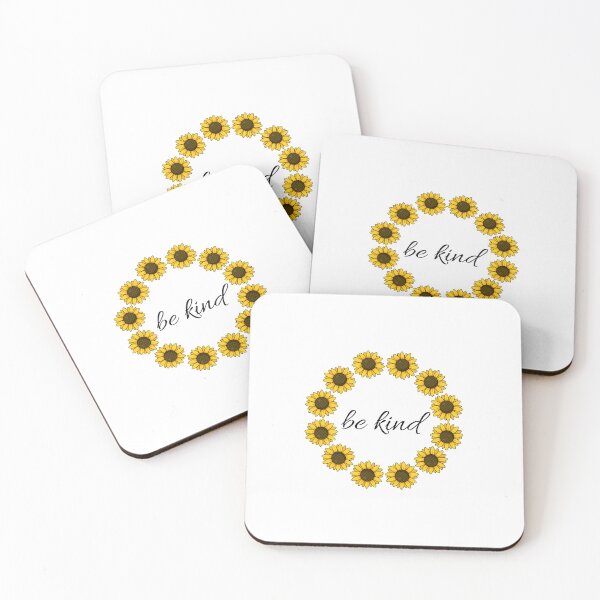 Item preview, be kind sunflower designed and sold by MoodyGoodsStudio.