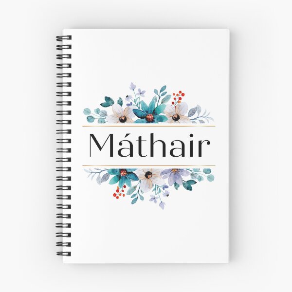 Item preview, Máthair Mothers Day Gaeilge Irish with Blue Flowers  designed and sold by Irishprints.