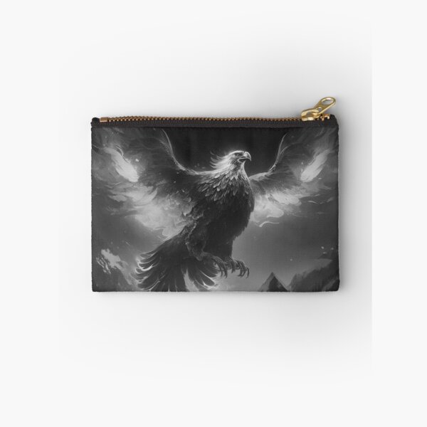 Item preview, Grayscale Fiery Phoenix designed and sold by Healio2.