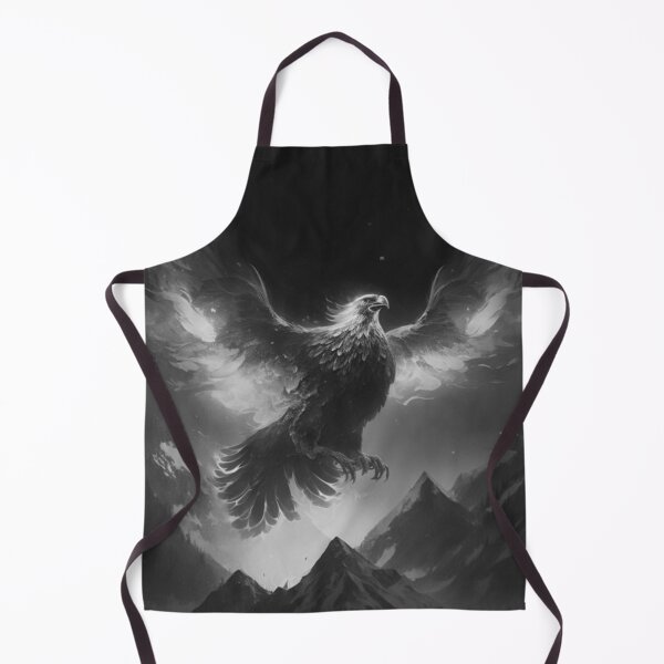 Item preview, Grayscale Fiery Phoenix designed and sold by Healio2.