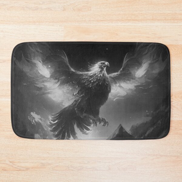 Item preview, Grayscale Fiery Phoenix designed and sold by Healio2.