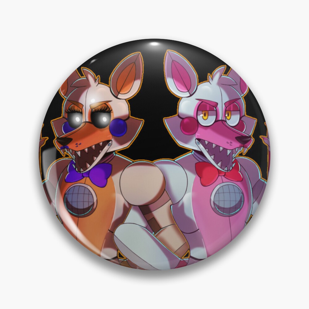 Funtime Foxy and Lolbit Pin for Sale by Toribit