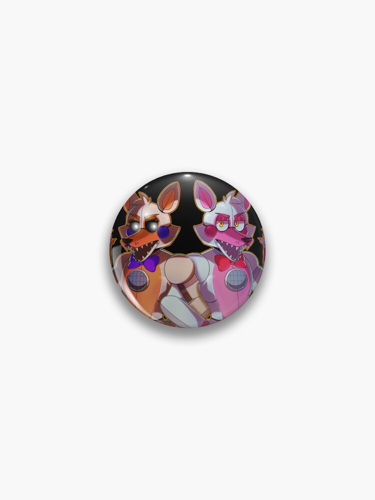 Funtime Foxy and Lolbit Pin for Sale by Toribit