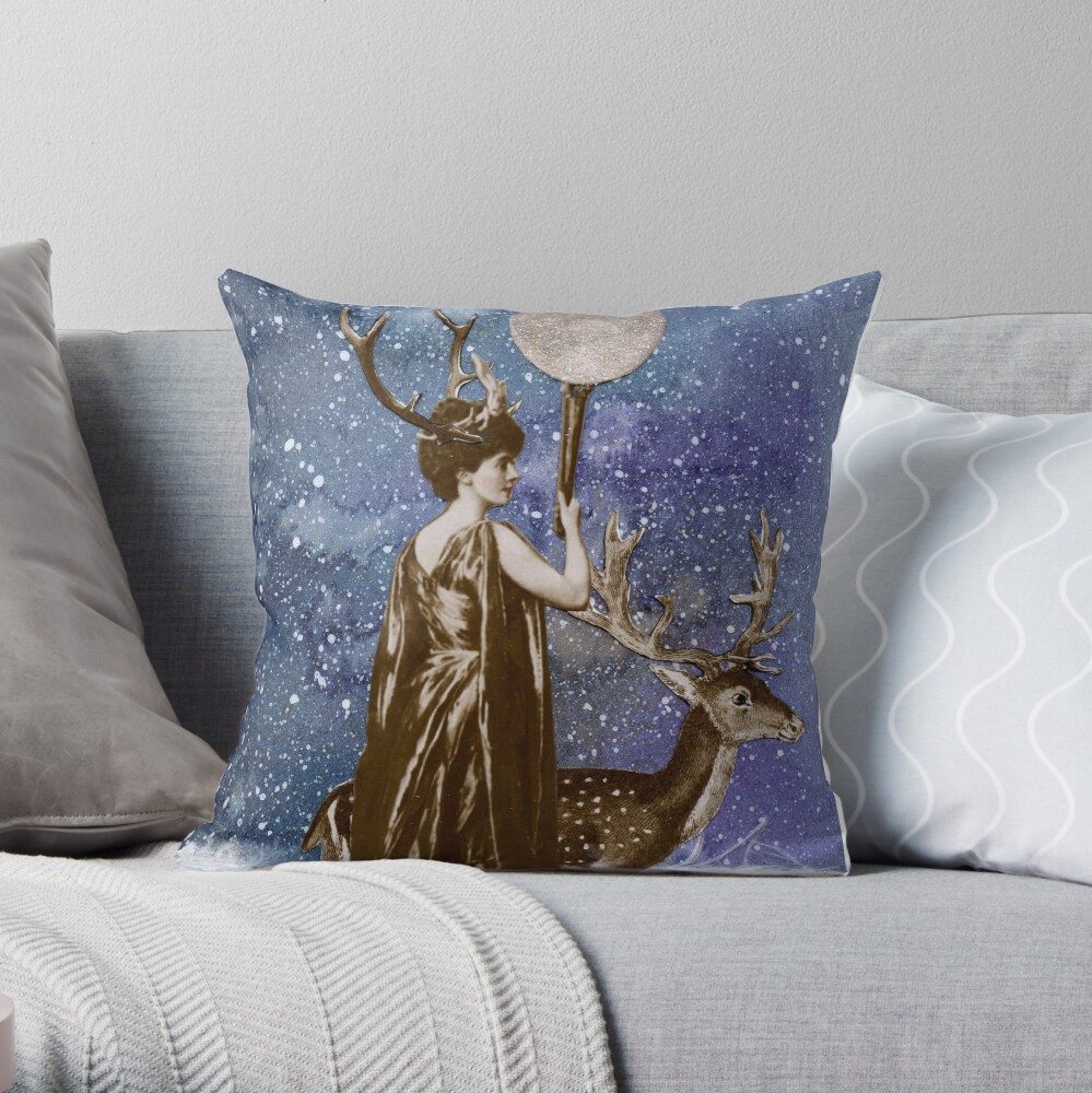 Item preview, Throw Pillow designed and sold by WinonaCookie.