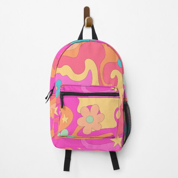 Item preview, Flowerchild Colorful Retro Abstract Pattern designed and sold by Arcane Orchid.