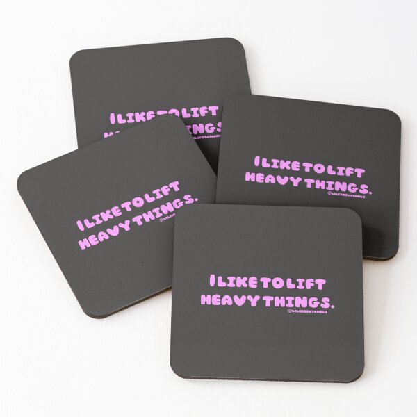 Item preview, I like to lift heavy things, v3a, front | @lilsboobthangs designed and sold by lilsboobthangs.