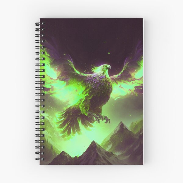 Item preview, Green Fiery Phoenix designed and sold by Healio2.