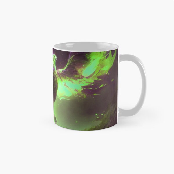 Item preview, Green Fiery Phoenix designed and sold by Healio2.