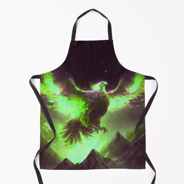 Item preview, Green Fiery Phoenix designed and sold by Healio2.
